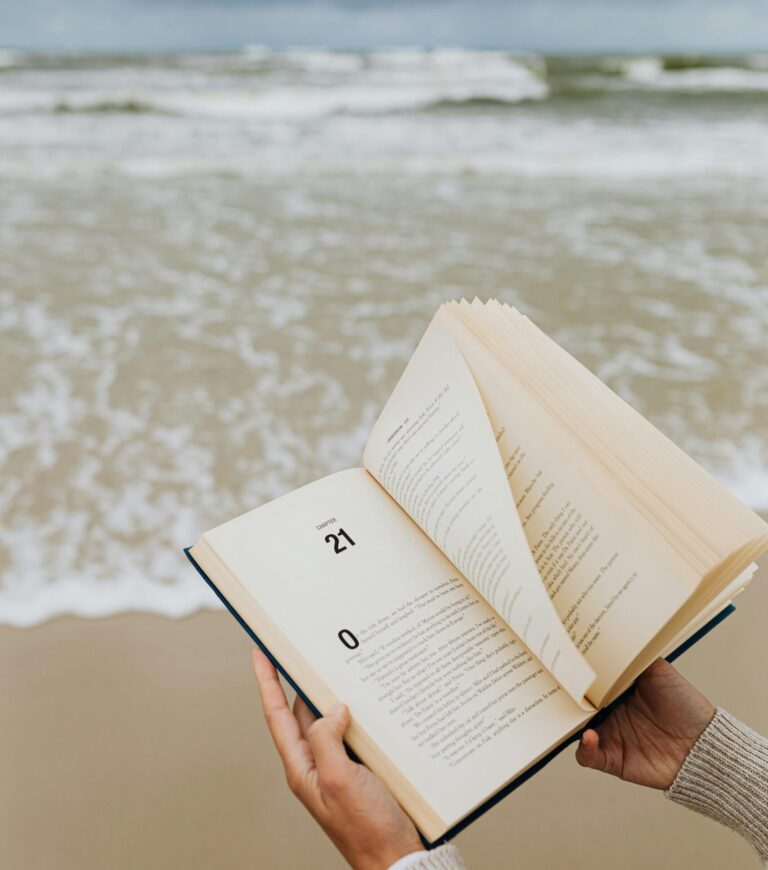 Boek bij de zee